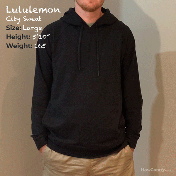 lululemon city sweat hoodie spin video