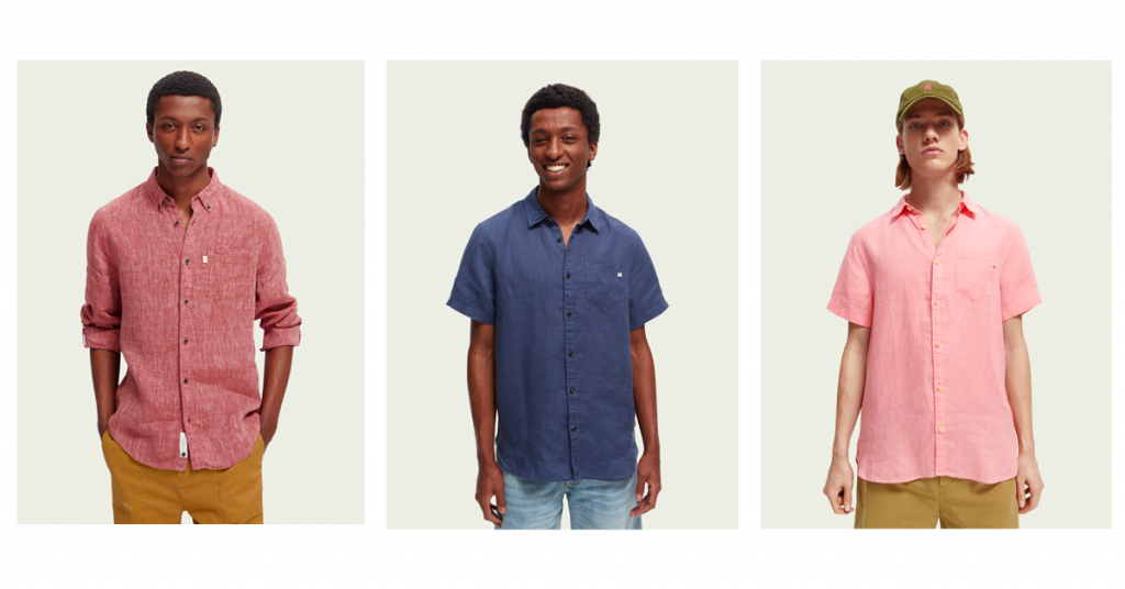 scotch & soda linen shirts