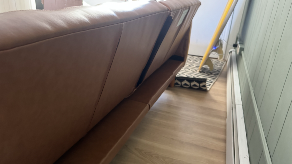 Back of Novogratz futon