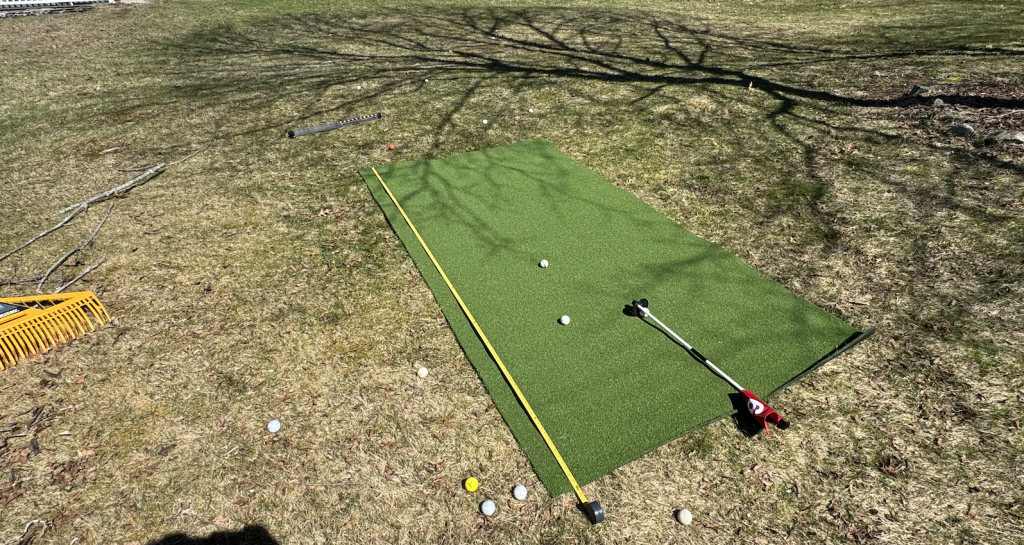Choosing an area to build your putting green