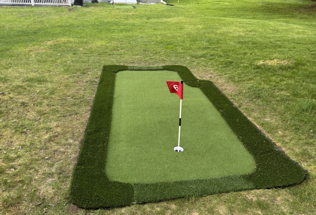 Small Backyard golf Green